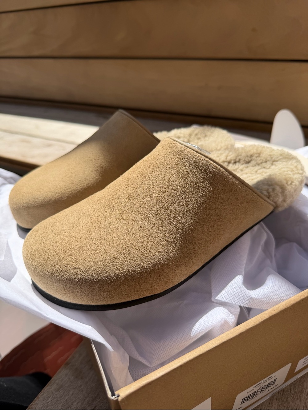 Jenni Kayne Ashby shearling clogs